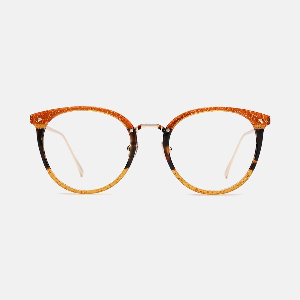 TIJN | Maaike Glitter Amber Orange